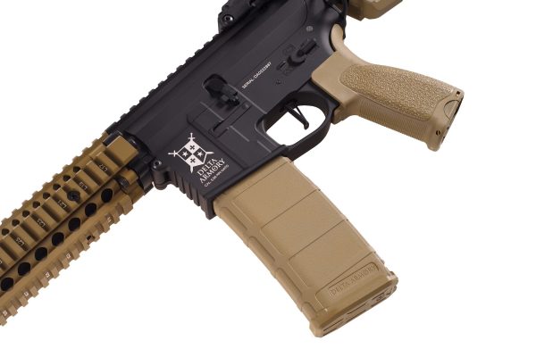 Delta Armory ASG fucile elettrico MK18 ALPHA - Black/Tan