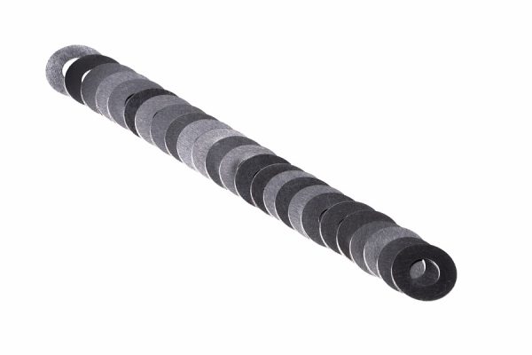 INOX Shim set 0,1mm - Ø4mm - 25pcs RetroArms SPESSORI INOX Shim set 0,1mm - Ø4mm - 25pcs