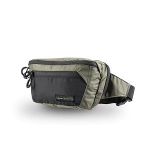 EBERLESTOCK BANDO BAG MARSUPIO Concealed Carry Fanny / Hip Pack - Green/Black nero
