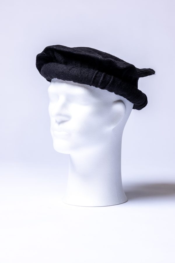 Cappello talebano Original Afghan Pakul Hat - nero Black