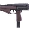 Lambda Defense mitraglietta SR2 green gas SR2M GBB Airsoft SMG - marrone Brown