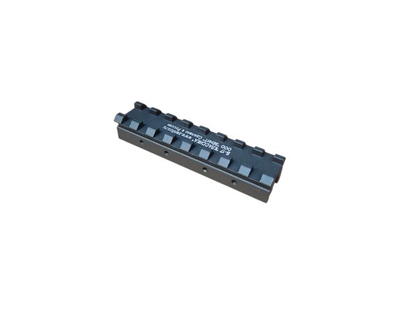 Lambda Defence slitta ottica SR2 SR2M Optic CNC RIS Rail Mount - Black