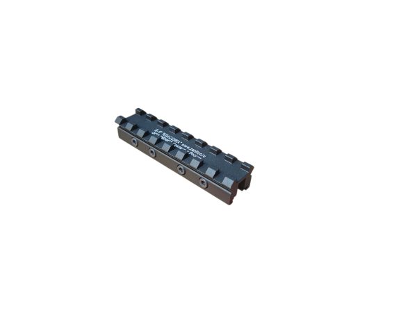 Lambda Defence slitta ottica SR2 SR2M Optic CNC RIS Rail Mount - Black