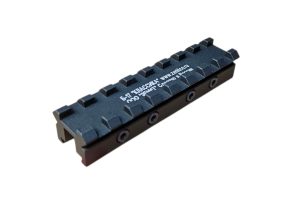 Lambda Defence slitta ottica SR2 SR2M Optic CNC RIS Rail Mount - Black