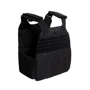 ROTHCO TATTICO PROFESSIONALE MOLLE VEST Laser-Cut Plate Carrier – NERO Black
