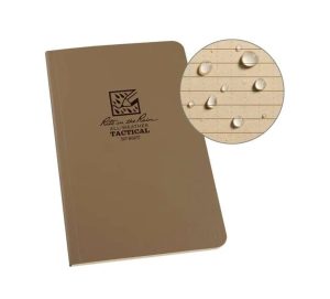 RITE Waterproof FIELD FLEX Notebook (117 x 184 mm) – Tan