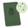 RITE Waterproof POCKET NOTEBOOK (76 × 133 mm) – verde Green