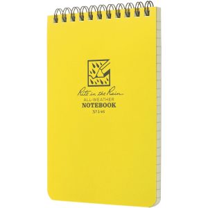 RITE Waterproof POCKET NOTEBOOK (101 × 152 mm) – giallo Yellow