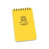 RITE Waterproof POCKET NOTEBOOK (76 × 133 mm) – GIALLO Yellow