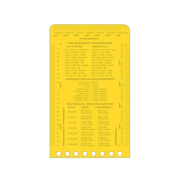 RITE Waterproof POCKET NOTEBOOK (76 × 133 mm) – GIALLO Yellow