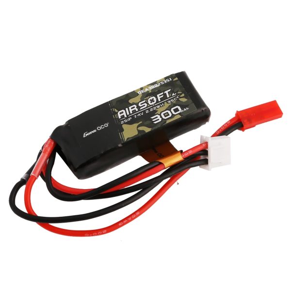 Gens ACE batteria LiPo Battery 7.4V 300mAh, 35C, JST – HPA Micro
