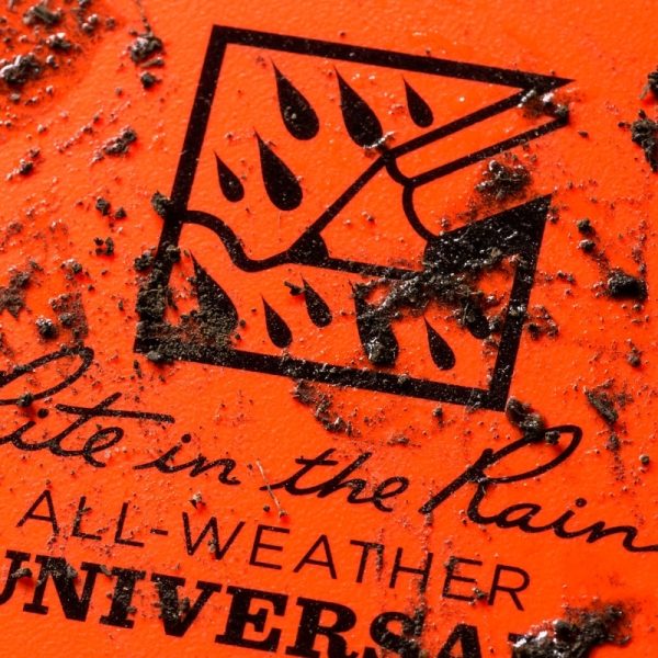 RITE Waterproof POCKET NOTEBOOK (76 × 133 mm) – arancione Orange