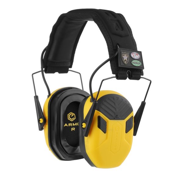 EARMOR M300X Electronic Hearing Protector – Yellow EARMOR cuffie protettive poligono M300X Electronic Hearing Protector – gialle Yellow