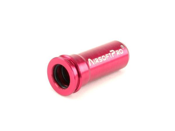 AirsoftPro CNC Aluminum Nozzle with Double Seal – Red AirsoftPro CNC Aluminum Nozzle with Double Seal – Red
