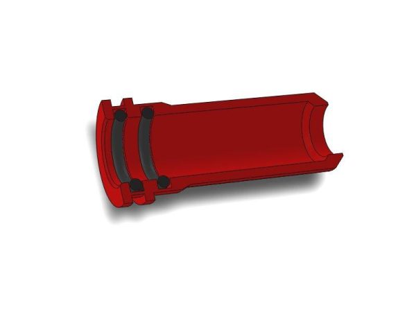 AirsoftPro CNC Aluminum Nozzle with Double Seal – Red AirsoftPro CNC Aluminum Nozzle with Double Seal – Red