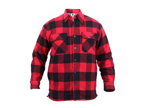 Lumberjack plaid shirt warm RED Lumberjack plaid shirt warm RED