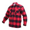 Lumberjack plaid shirt warm RED Lumberjack plaid shirt warm RED