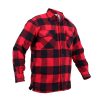 Lumberjack plaid shirt warm RED Lumberjack plaid shirt warm RED