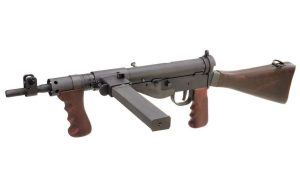 Northeast STEN MK5 green gas fucile inglese WW2 scarrellante GBB Submachine Gun – Wood