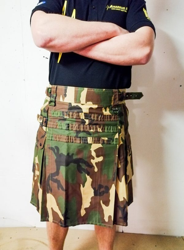Tactical Kilt - Woodland