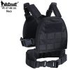 WST Kids MOLLE Plate Carrier with Belt – Black