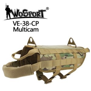 WST Tactical K9 Unit Dog Vest – MC