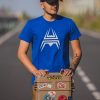 T-Shirt Spider logo - BLUE