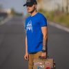 T-Shirt Spider logo - BLUE