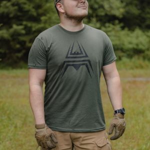 T-Shirt Spider logo - OD T-Shirt Spider logo - OD