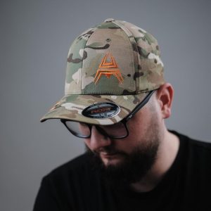 FLEXFIT Cap Spider logo orange - Multicam® FLEXFIT Cap Spider logo orange - Multicam®