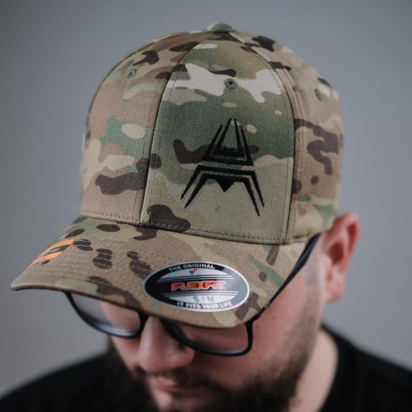 FLEXFIT Cap Spider logo black - Multicam®