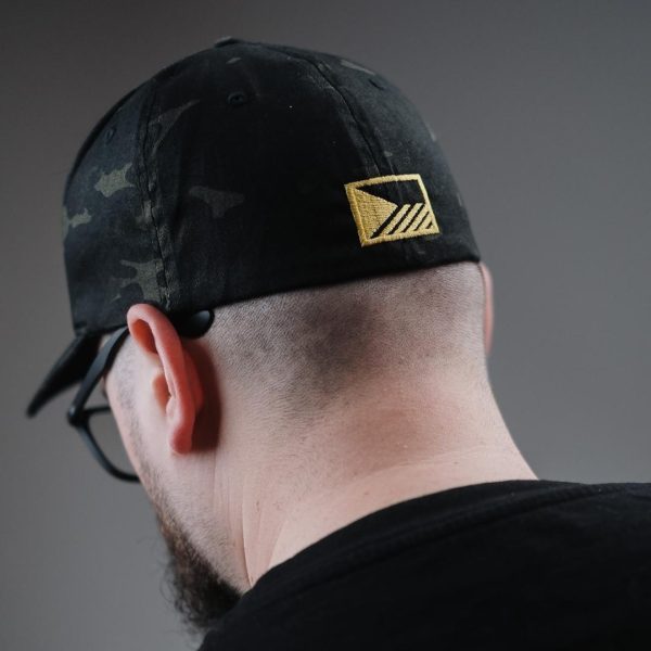 FLEXFIT Cap Spider logo yellow - Multicam BLACK®