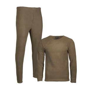 Underwear ThermoFleece without collar - GREEN/KHAKI Underwear ThermoFleece without collar - GREEN/KHAKI