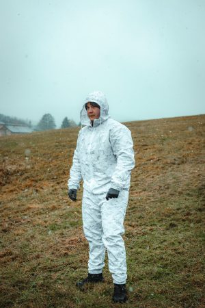 Winter camouflage waterproof coverall Gen. 2 - set Winter camouflage waterproof coverall Gen. 2 - set