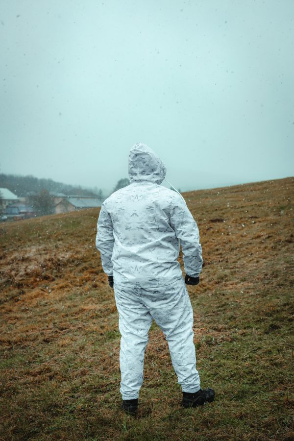 Winter camouflage waterproof coverall Gen. 2 - set