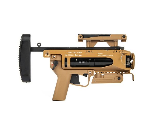M320 V1 Grenade Launcher, Dark Earth ARES lancia granate stand alone M320 V1 Grenade Launcher tan Dark Earth