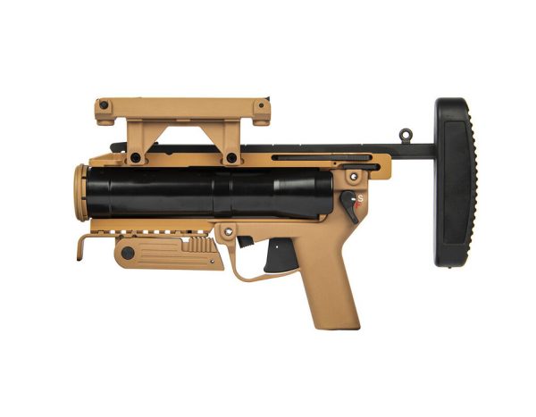M320 V1 Grenade Launcher, Dark Earth ARES lancia granate stand alone M320 V1 Grenade Launcher tan Dark Earth