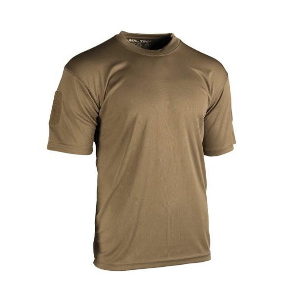 MIL-TEC Tactical Functional T-shirt QUICK DRY, Short Sleeve - Coyote MIL-TEC Tactical Functional T-shirt QUICK DRY, Short Sleeve - Coyote