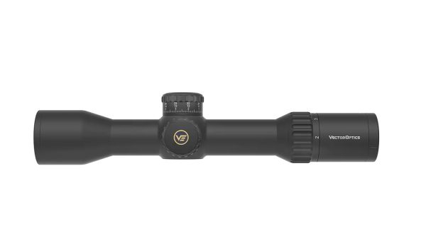 VO CONTINENTAL X6 2-12×44 CTR FFP MPVO Rifle Scope, 34 mm – Black