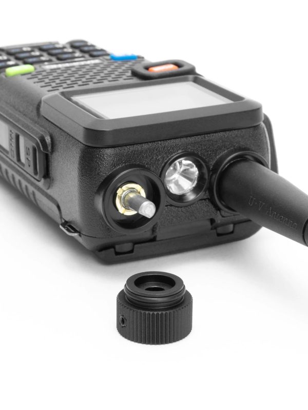 Tridos Baofeng UV-5RM PTT Guard and Volume Dial Knob - Black Tridos Baofeng UV-5RM PTT Guard and Volume Dial Knob - Black
