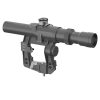 VictOptics SVD Dragunov 3-9×24 FFP Rifle Scope – Black