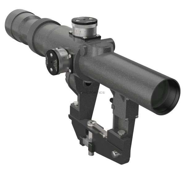 VictOptics SVD Dragunov 3-9×24 FFP Rifle Scope – Black