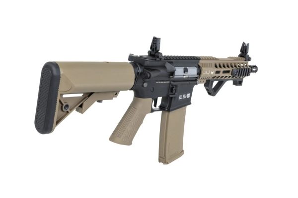 SA M4 CQB M-LOK Gen2 (SA-C17 CORE™ HAL ETU™) – Black / Tan SPECNA ARMS SA M4 CQB M-LOK Gen2 (SA-C17 CORE™ HAL ETU™) – Black / Tan