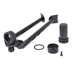 BATTLEAXE BIPIEDE PIEGHEVOLE ED ESTENSIBILE PER SERIE M249 NERO (01-6A)