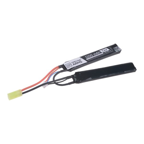 SPECNA ARMS BATTERIA LI-PO 7.4V x 1200MAH 15/30C BUTTERFLY (SPE-06-022012) SPECNA ARMS BATTERIA LI-PO 7.4V x 1200MAH 15/30C BUTTERFLY (SPE-06-022012)