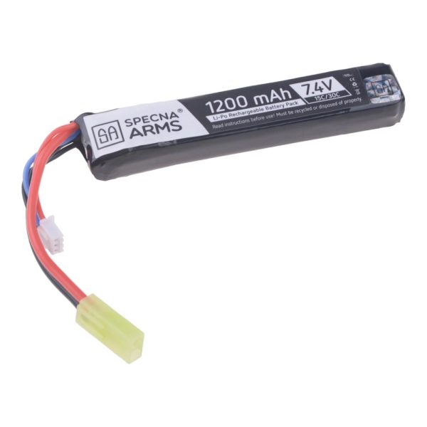 SPECNA ARMS BATTERIA LI-PO 7.4V X 1200MAH 15/30C (SPE-06-022011) SPECNA ARMS BATTERIA LI-PO 7.4V X 1200MAH 15/30C (SPE-06-022011)