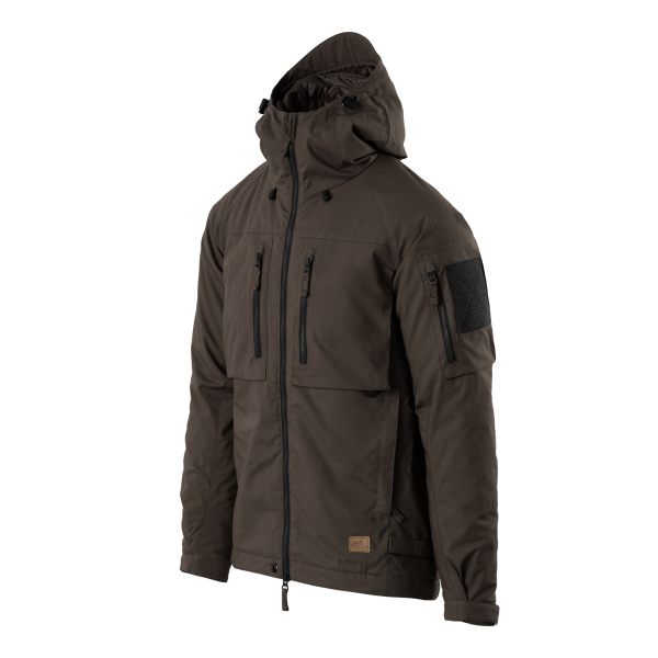 Winter Yukon Jacket - Duracanvas - Earth Brown / Black A Winter Yukon Jacket - Duracanvas - Earth Brown / Black A