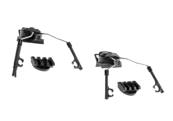 Z-Tactical Comtac Helmet Rail Adapter Set Black