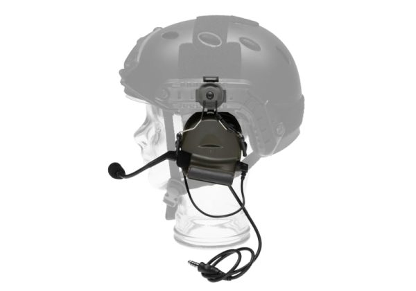 Z-Tactical Comtac II Headset FAST Military Standard Plug Foliage Green