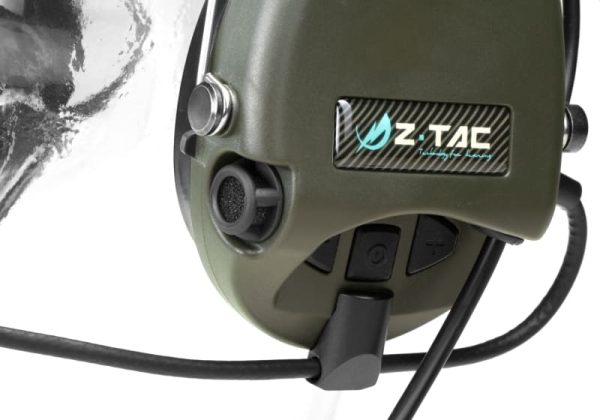 Z-Tactical SRD Headset Military Standard Plug Foliage Green